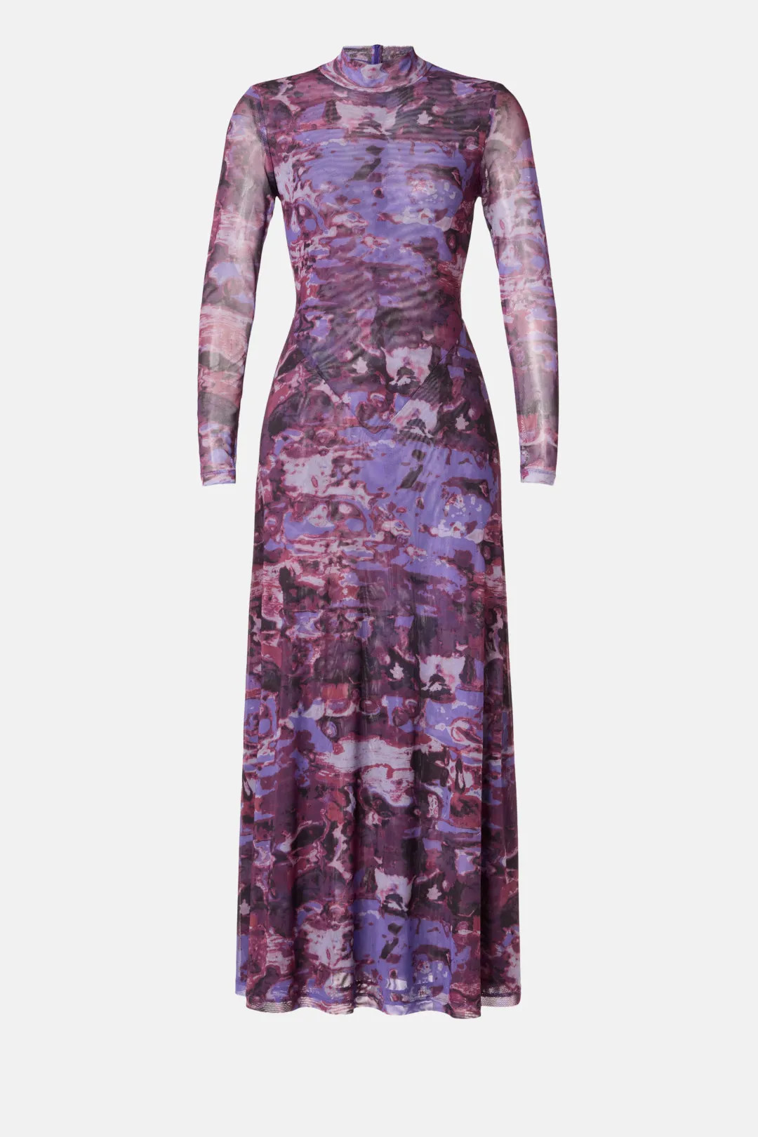 Ronny Kobo x RTR Printed Mesh Maxi Dress | Rent the Runway