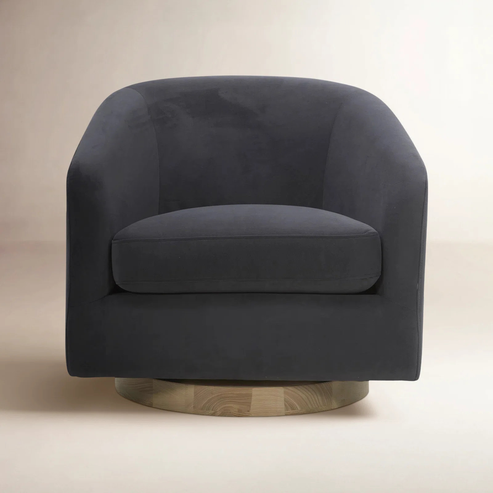 Bennett Upholstered Swivel Barrel Chair | Wayfair North America