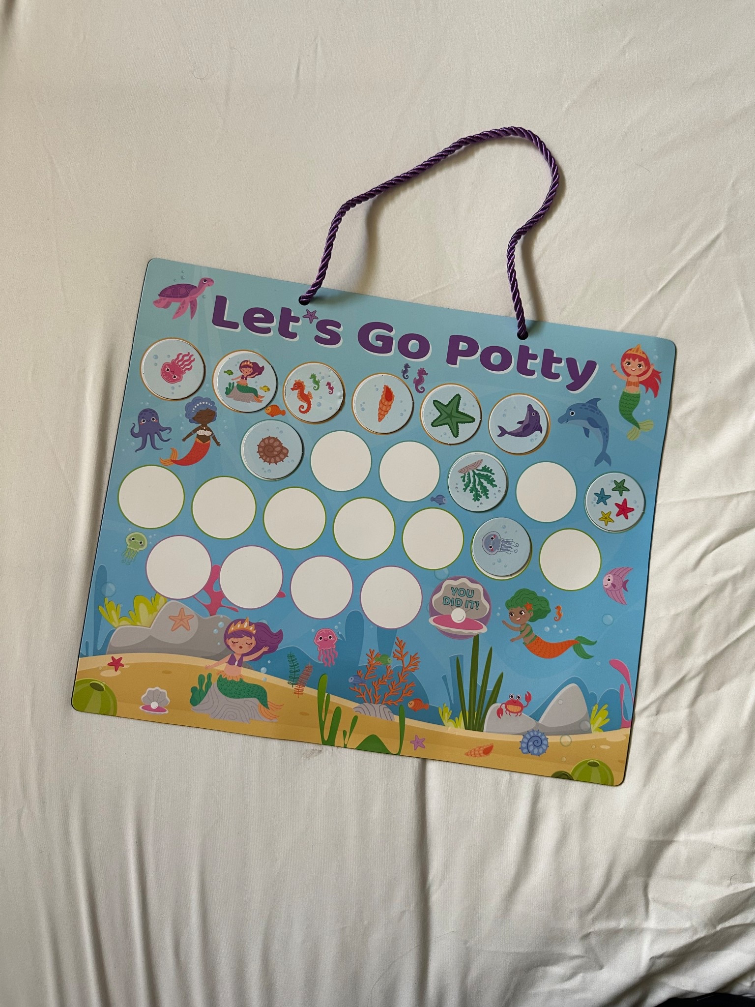 Mermaid potty chart 

#LTKKids #LTKFindsUnder50