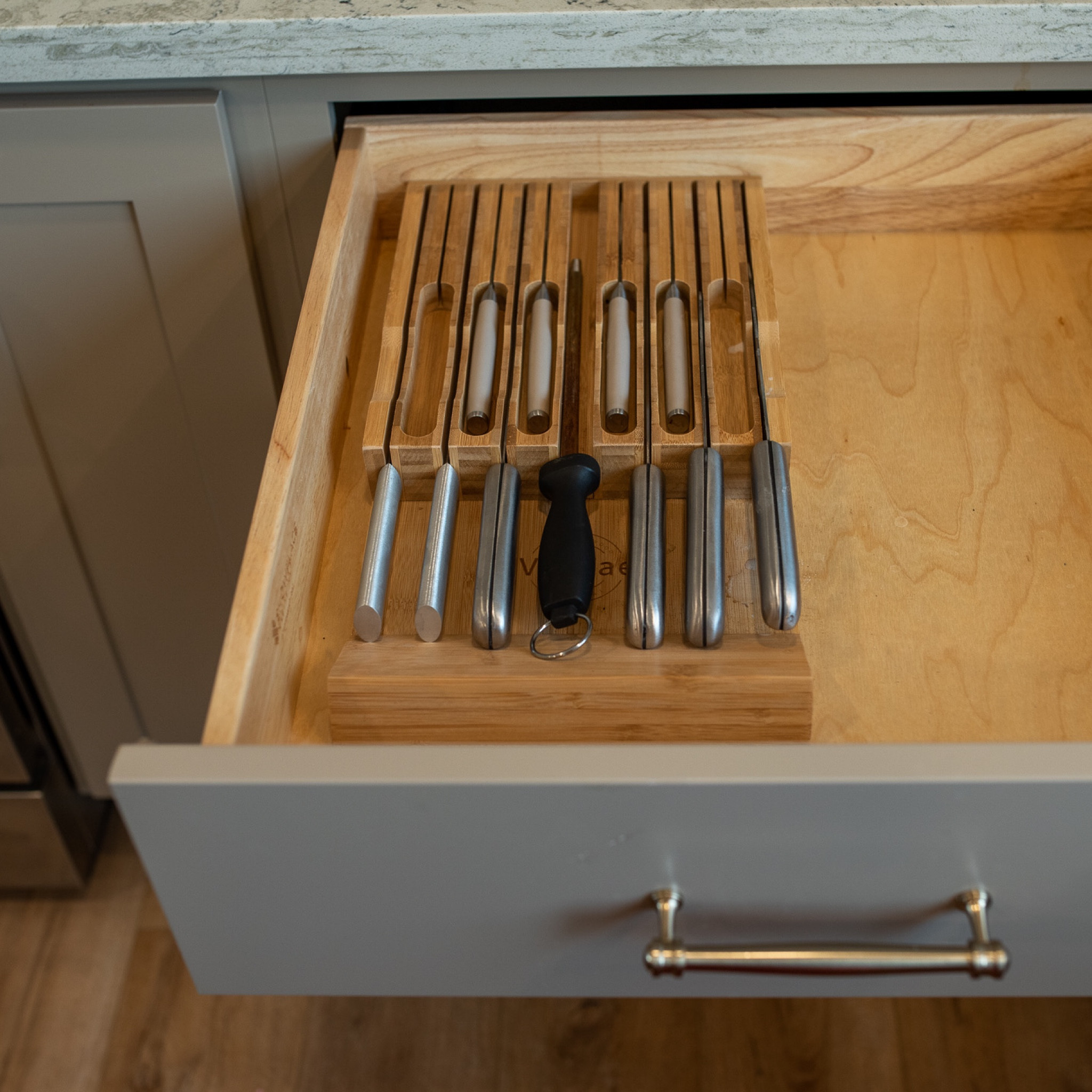 Knife organizer for a kitchen dresser
#kitchenessential 

#LTKhome #LTKunder50