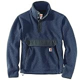 Carhartt Men's Relaxed Fit Fleece Pullover | Amazon (US)