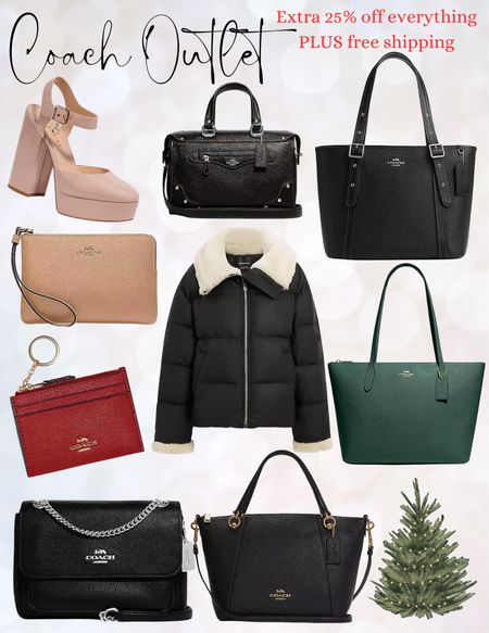 The Coach Outlet is having an amazing sale! Up to 70% off everything plus an additional 25% off PLUS free shipping! These bags make great gifts for yourself or someone on your list!

#LTKsalealert #LTKHoliday #LTKGiftGuide