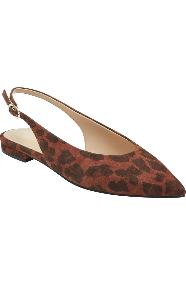 Grissy Slingback Pointed Toe Flat (Women) | Nordstrom Rack
