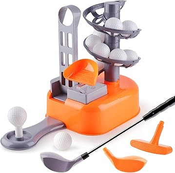 iPlay, iLearn Kids Golf Toys Set, Left & Right Golf Head, Indoor & Outdoor Golf Ball Game, Sports... | Amazon (US)