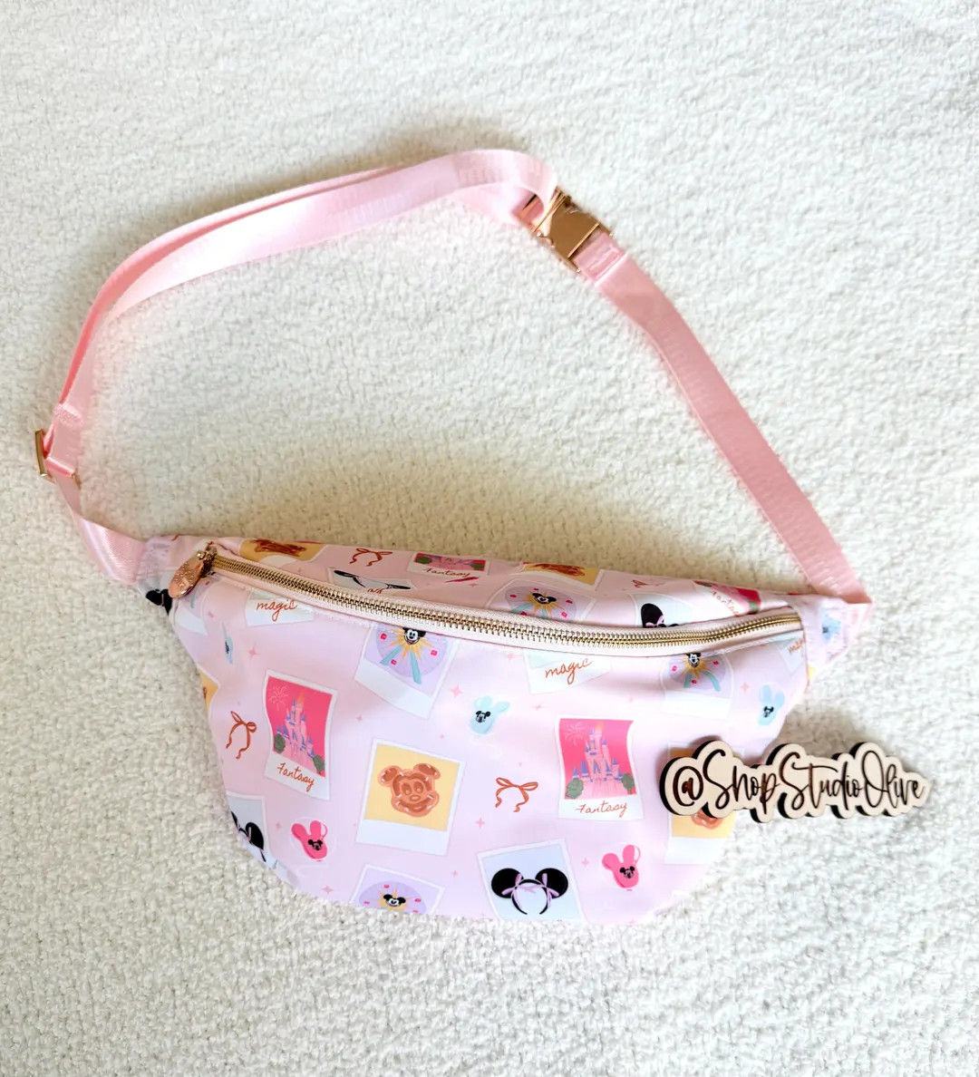 Pretty in Polaroid XL Belt Bag- Exclusive Parks Belt Bag - Magical Characters | Etsy (US)