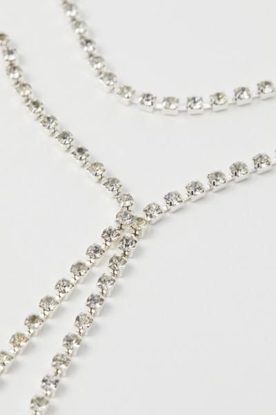 Collier à deux rangs en strass | H&M (FR, IT, ES, PT, BE)