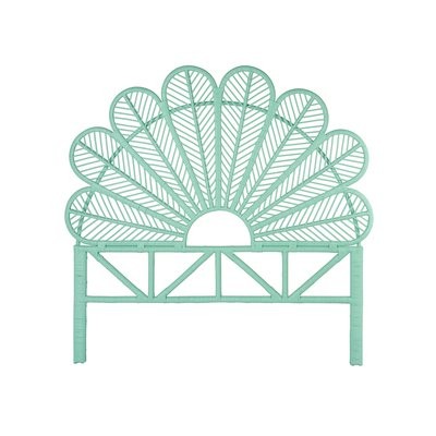 Hirst Rattan Petal Open Frame Headboard | Wayfair North America