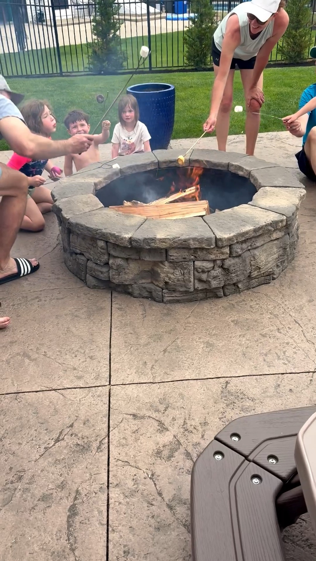 The first fireside 🔥 s’mores of the season is here! ⚡️👏🏽 🤍🍫

#LTKdayinmylife #LTKmomlife #LTKKids