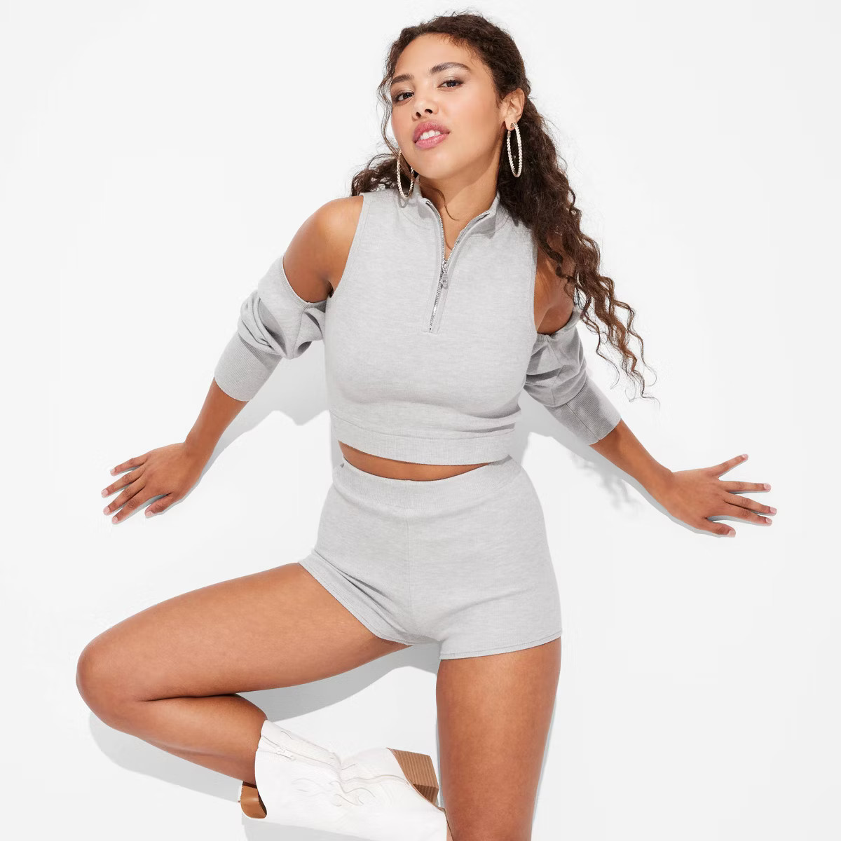 Women's Mock Turtleneck Zip Sweater Tank - Wild Fable™ | Target