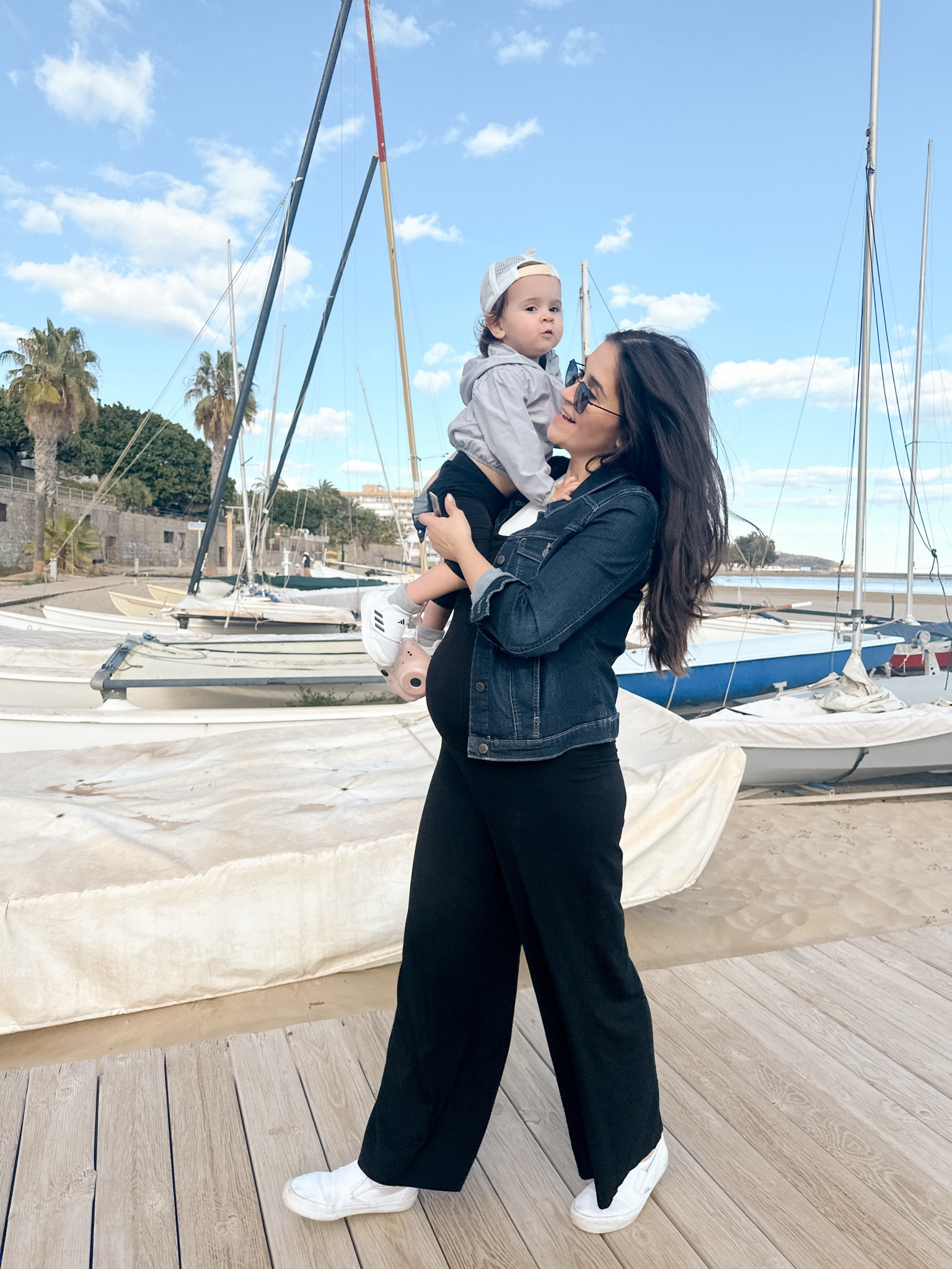 Bump friendly jumpsuit - buttery soft - maternity spring outfit inspo - maternity online shop 

#LTKbump #LTKSeasonal #LTKfamily