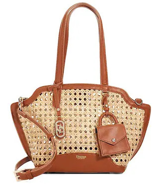 Dinidecided Long Handle Rattan Tote Bag | Dillard's