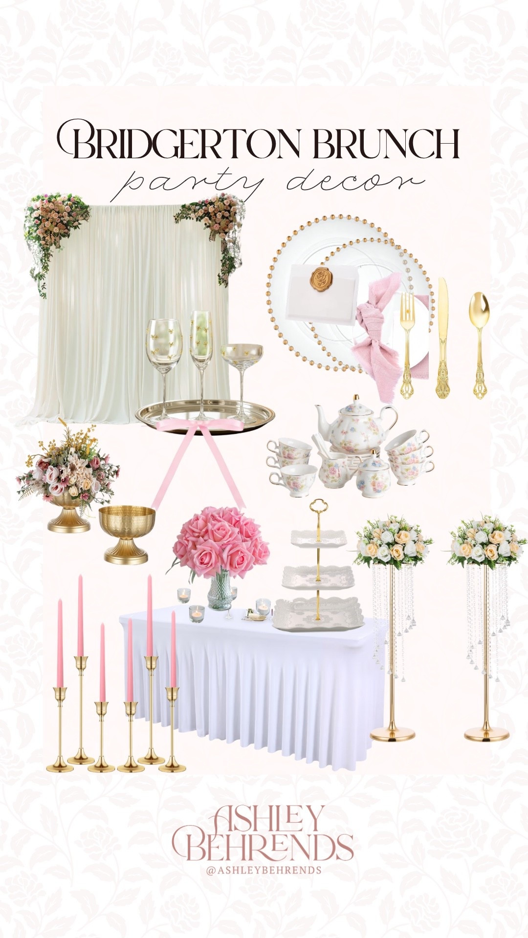 Here’s your sign to host a Bridgerton brunch watch party 🎥💐🍿 Classy girls night in themed party. Tea party, styled to host, at home decor, high tea 

#LTKSeasonal #LTKdayinmylife #LTKHome