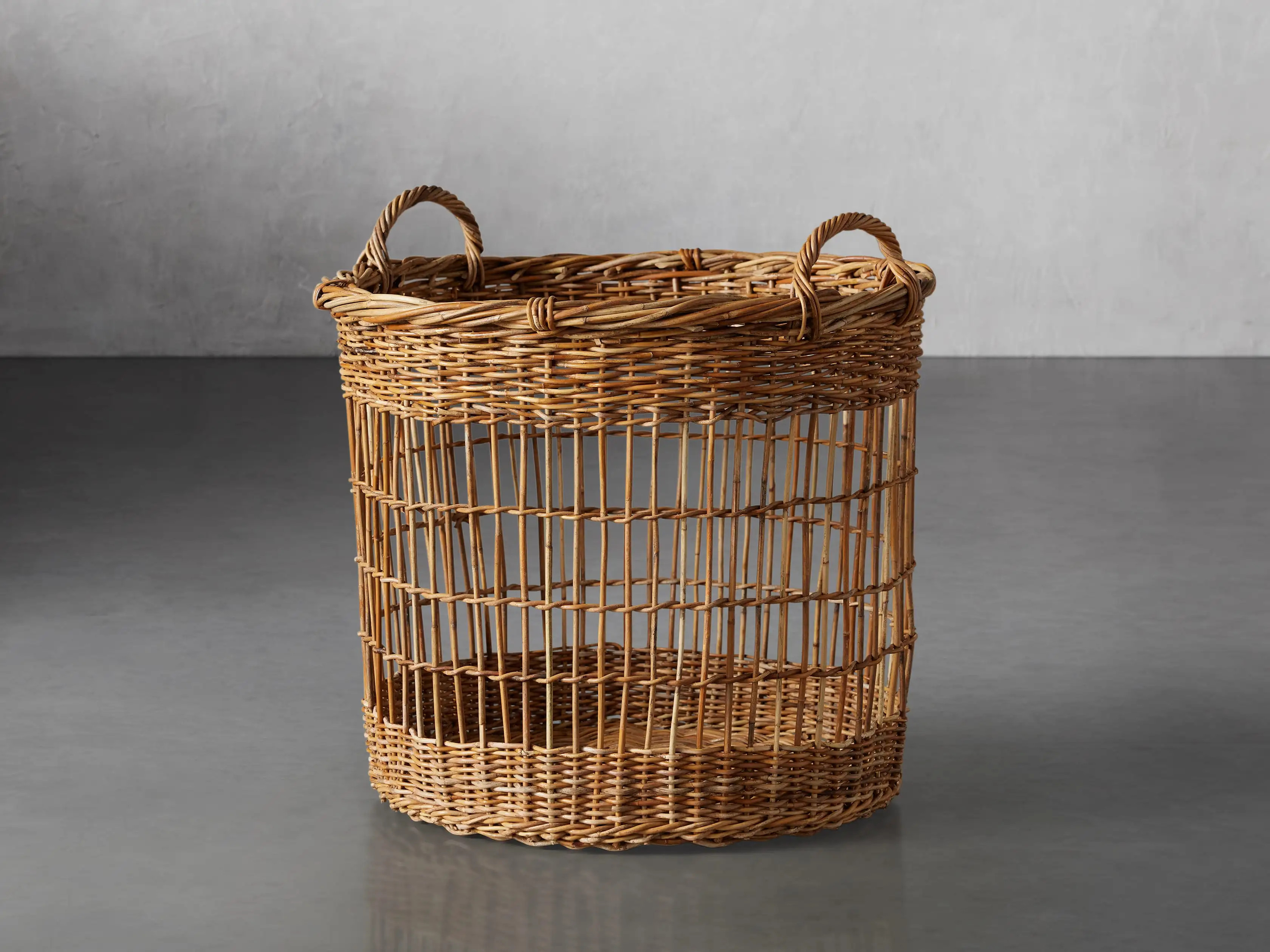 Faye Round Basket | Arhaus
