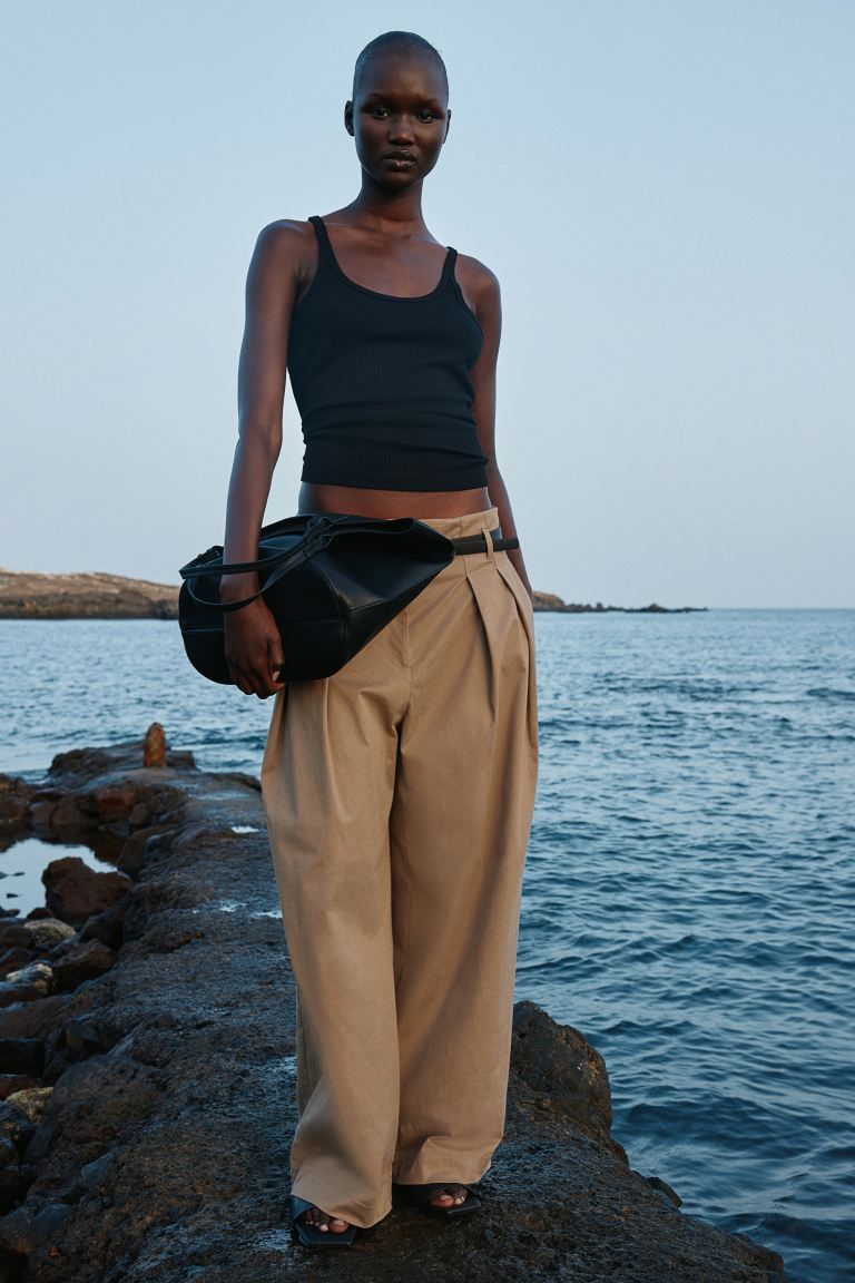 Wide belted trousers | H&M (UK, MY, IN, SG, PH, TW, HK)