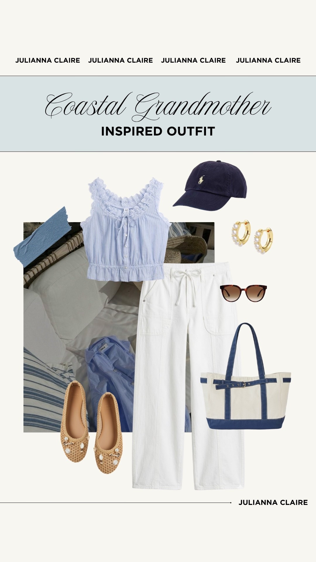 Coastal grandmother inspired outfit ideas!

#LTKootd #LTKgrwm