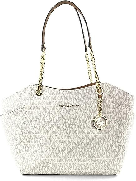 Michael Kors Women's Jet Set Travel - Large Chain Shoulder Tote | Amazon (US)