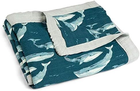 Milkbarn Big Lovey Blanket (Blue Whale) | Amazon (US)