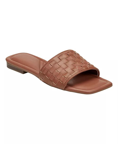 Women's Lecee Woven Square Toe Sandals | Macy's
