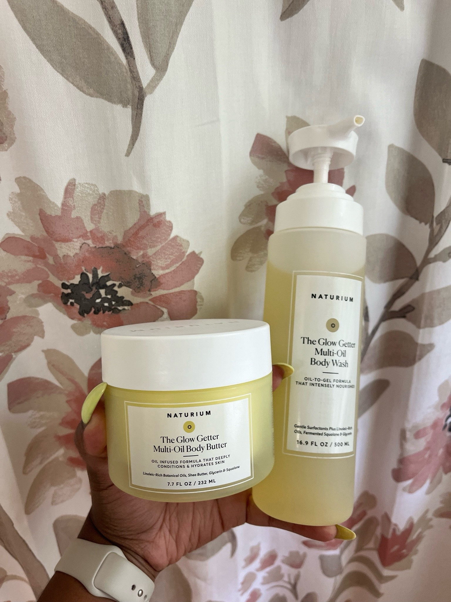 You can now get Naturium at Ulta!!

This combination has my skin glowing! I can’t wait to be outside with this combo. 

THE GLOW GETTER MULTI-OIL HYDRATING BODY WASH and Target find Naturium The Glow Getter Multi-Oil Body Butter - 7.7 fl oz

#LTKBeauty #LTKU