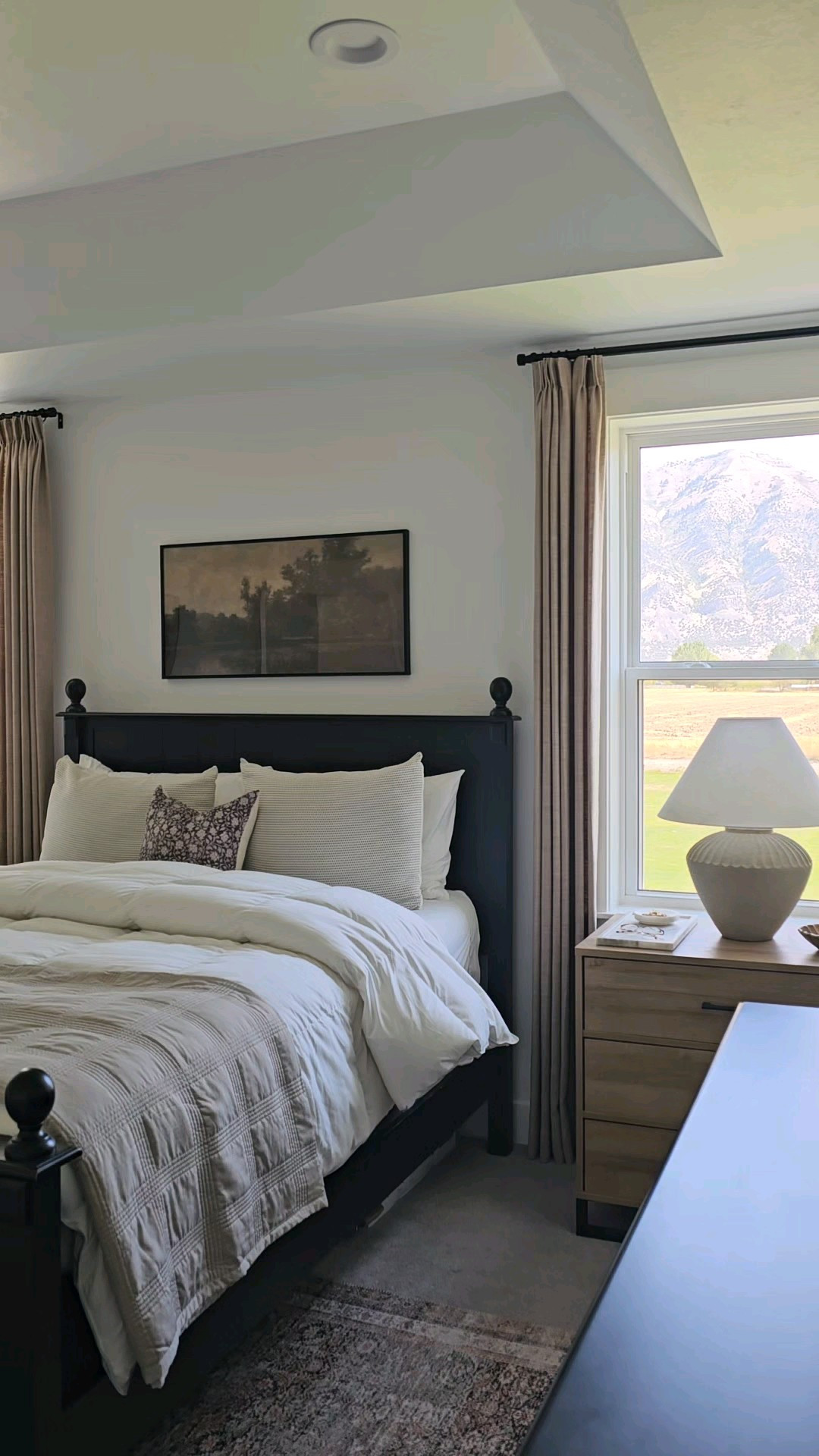 Frame it easy customized artwork in my master bedroomD E T A I L SArt over bed:Art Size: 36" x 18"Style: Ashford, in Satin BlackCover: Clear AcrylicPrint Paper: PhotoPrinted Artwork: In Cotton Art on EtsyArt on blank wall:Art Size: 40" x 30"Style: Ashford, in Satin BlackCover: Clear AcrylicPrint Paper: PhotoPrinted Artwork: North Prints on Etsy 10% discount automatically applied at www.frameiteasy.com/andriagarcia (Expires 10/2/24)

#LTKVideo #LTKHome #LTKStyleTip