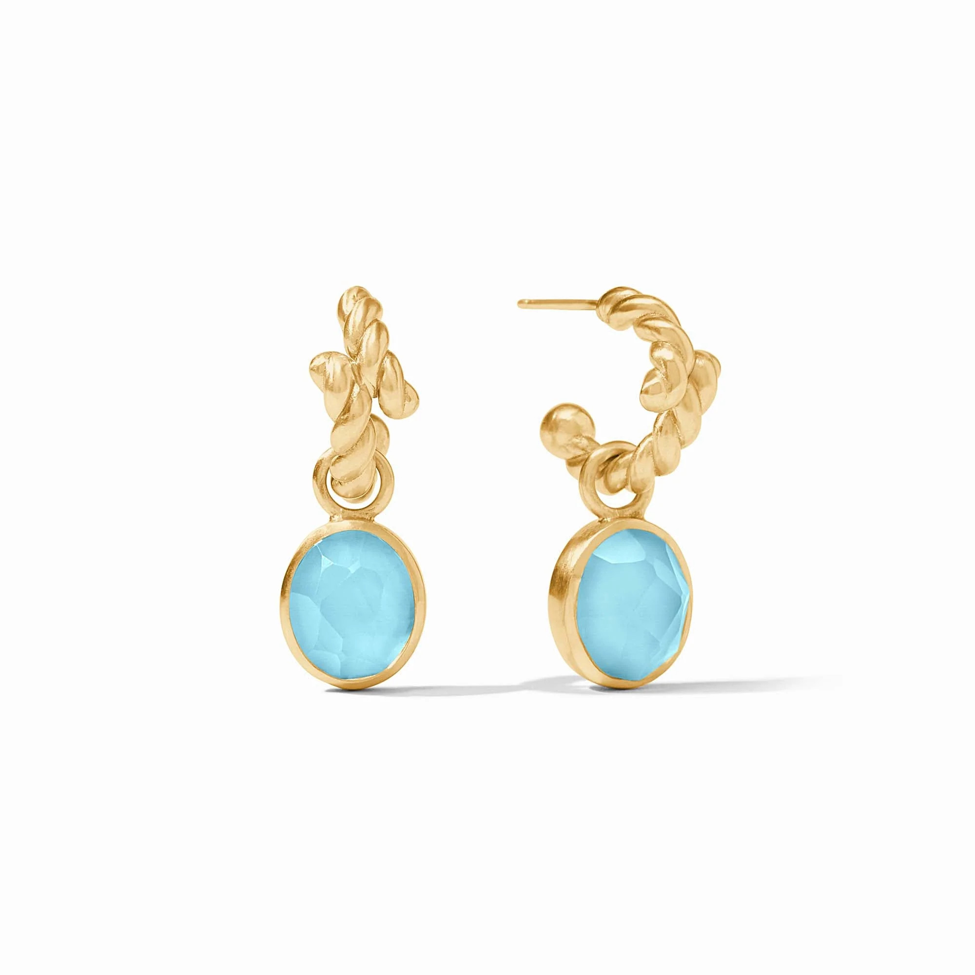 Nassau Hoop & Charm Earring | Julie Vos