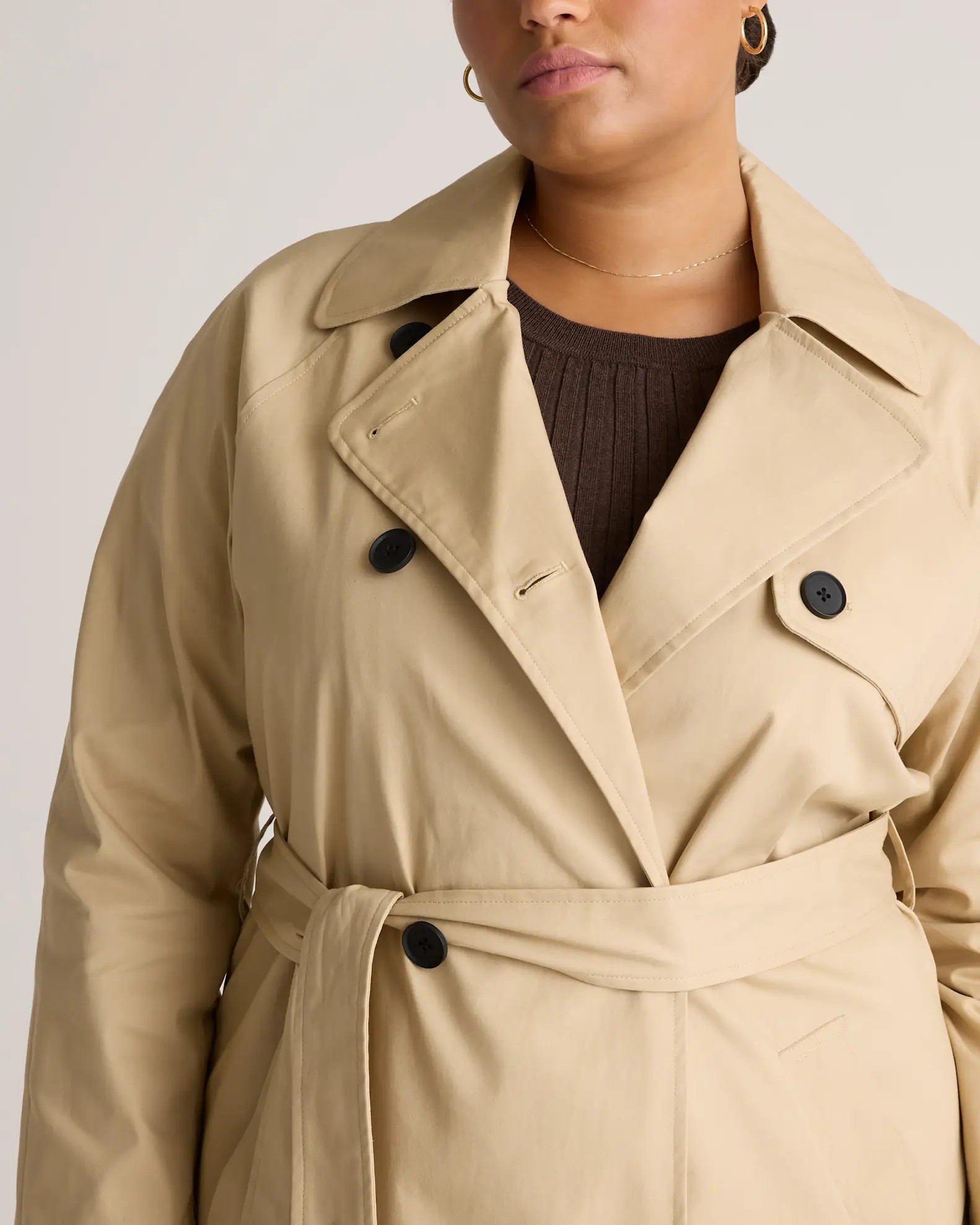 Women's Comfort Stretch Trench Coat | Quince