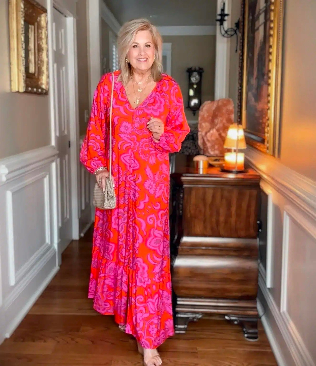 This maxi dress is bold and fun for Spring! It would be great for a wedding or vacation.

#LTKWedding #LTKSeasonal #LTKootd