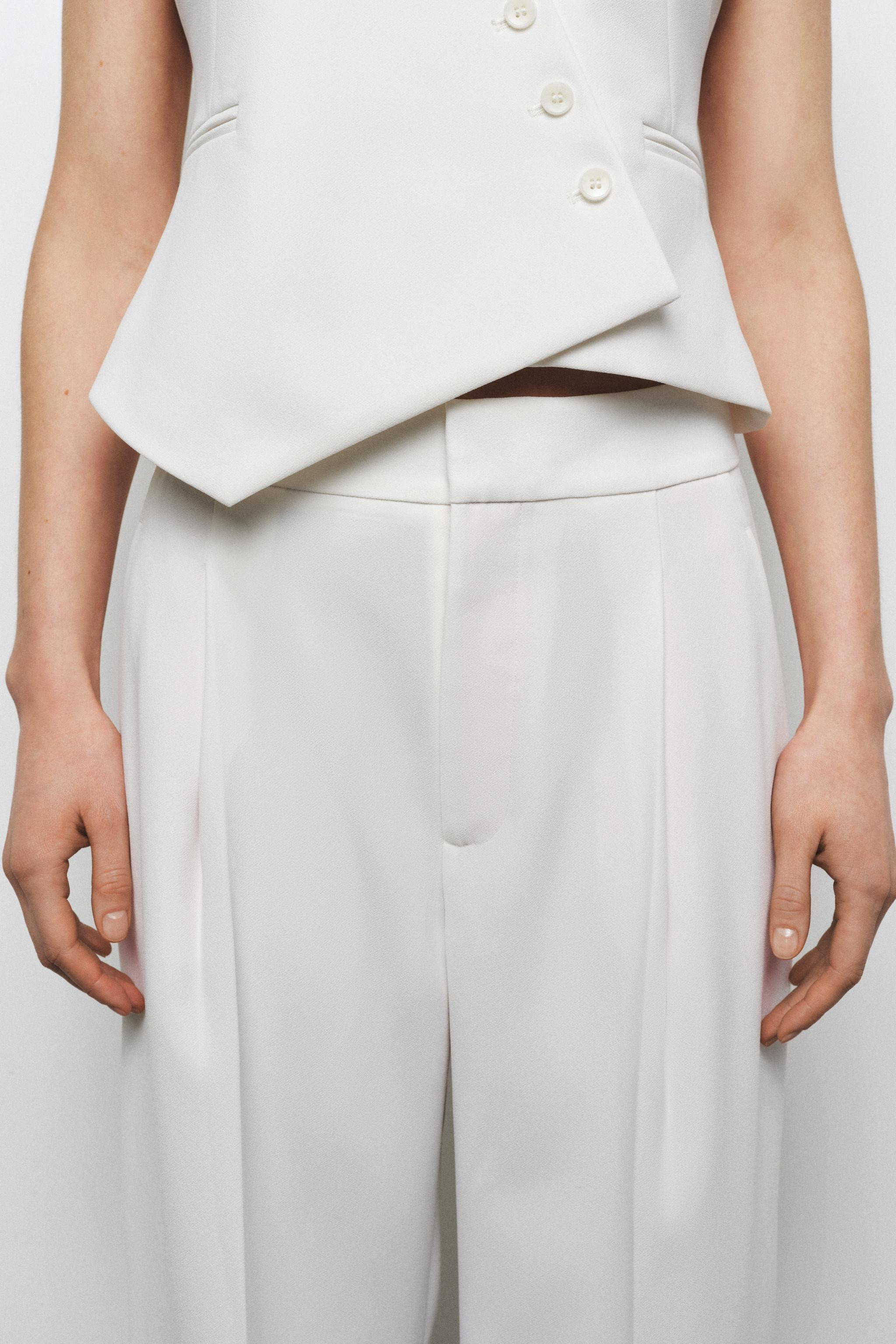 ZW COLLECTION STRAIGHT LEG PANTS | Zara US