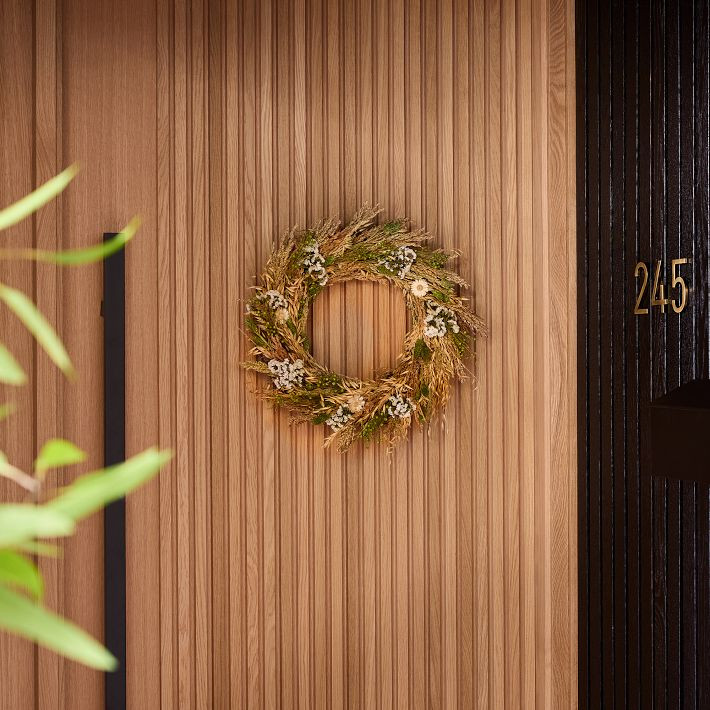 Dried Basil Mist Wreath | West Elm (US)