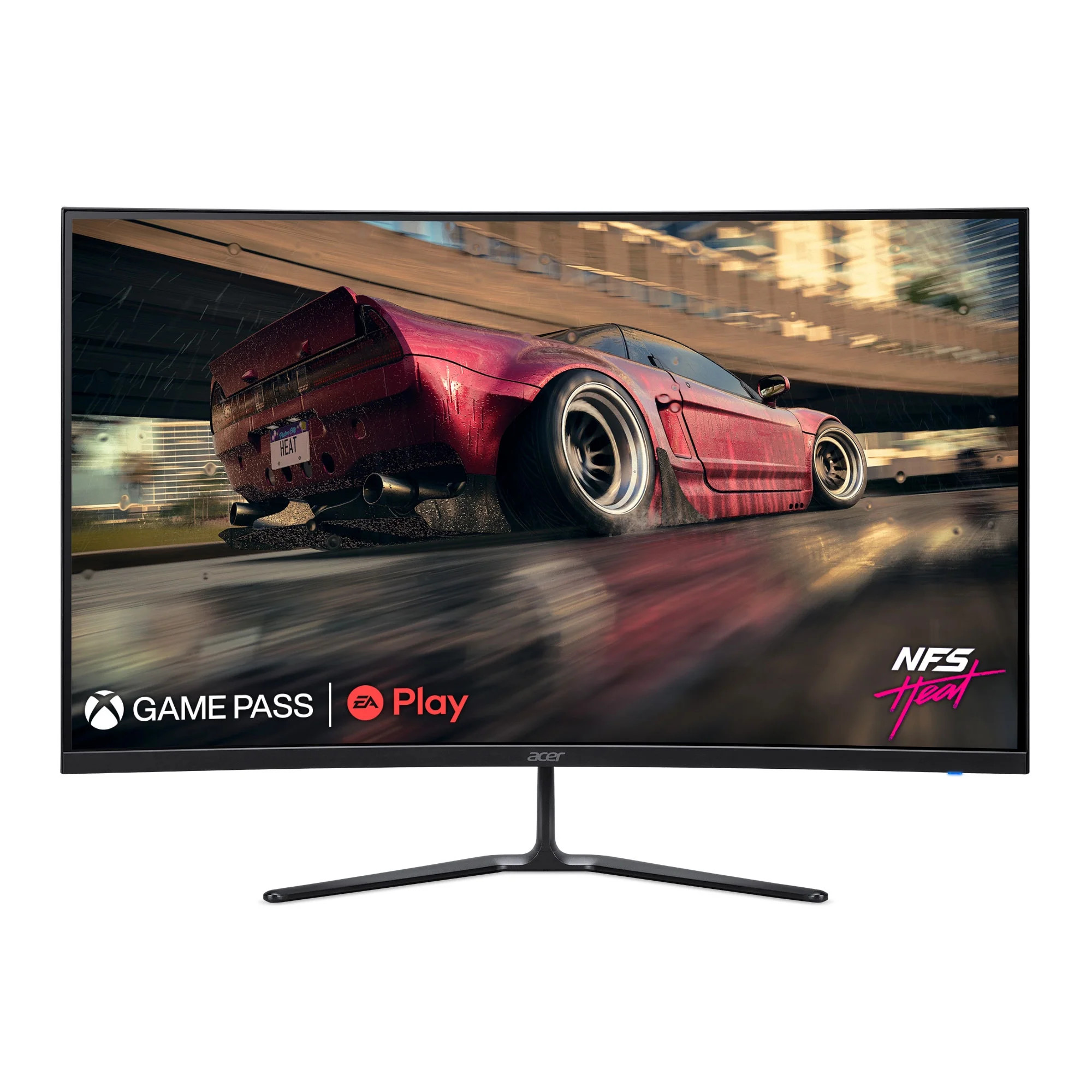 Acer Nitro 31.5" 1500R Curved Full HD (1920 x 1080) Gaming Monitor, Black, ED320QR S3biipx | Walmart (US)