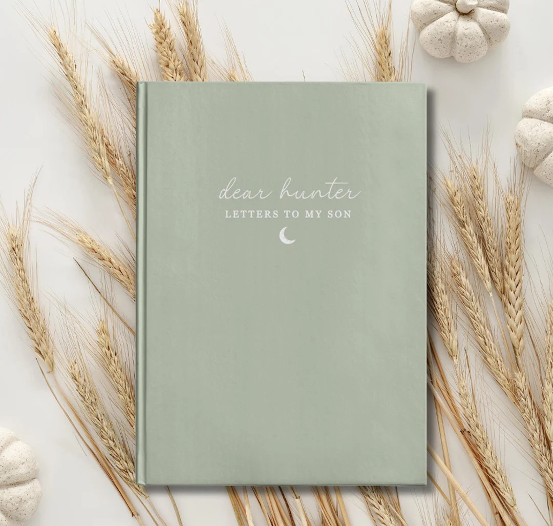 Letters to My Son Notebook - Personalized Dear Son Journal - Baby Boy Shower Gift - Memory Keepsa... | Etsy (US)