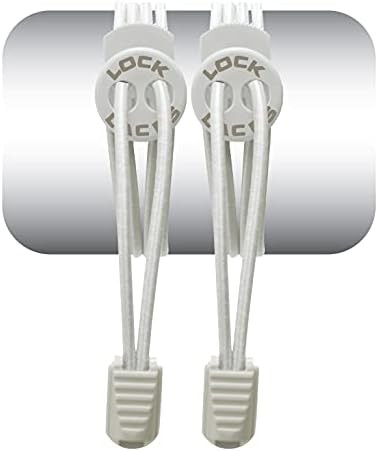 Lock Laces - Elastic No Tie Shoelaces 1 Size Fits All for Kids Adults Tieless Shoe Laces Tennis S... | Amazon (US)
