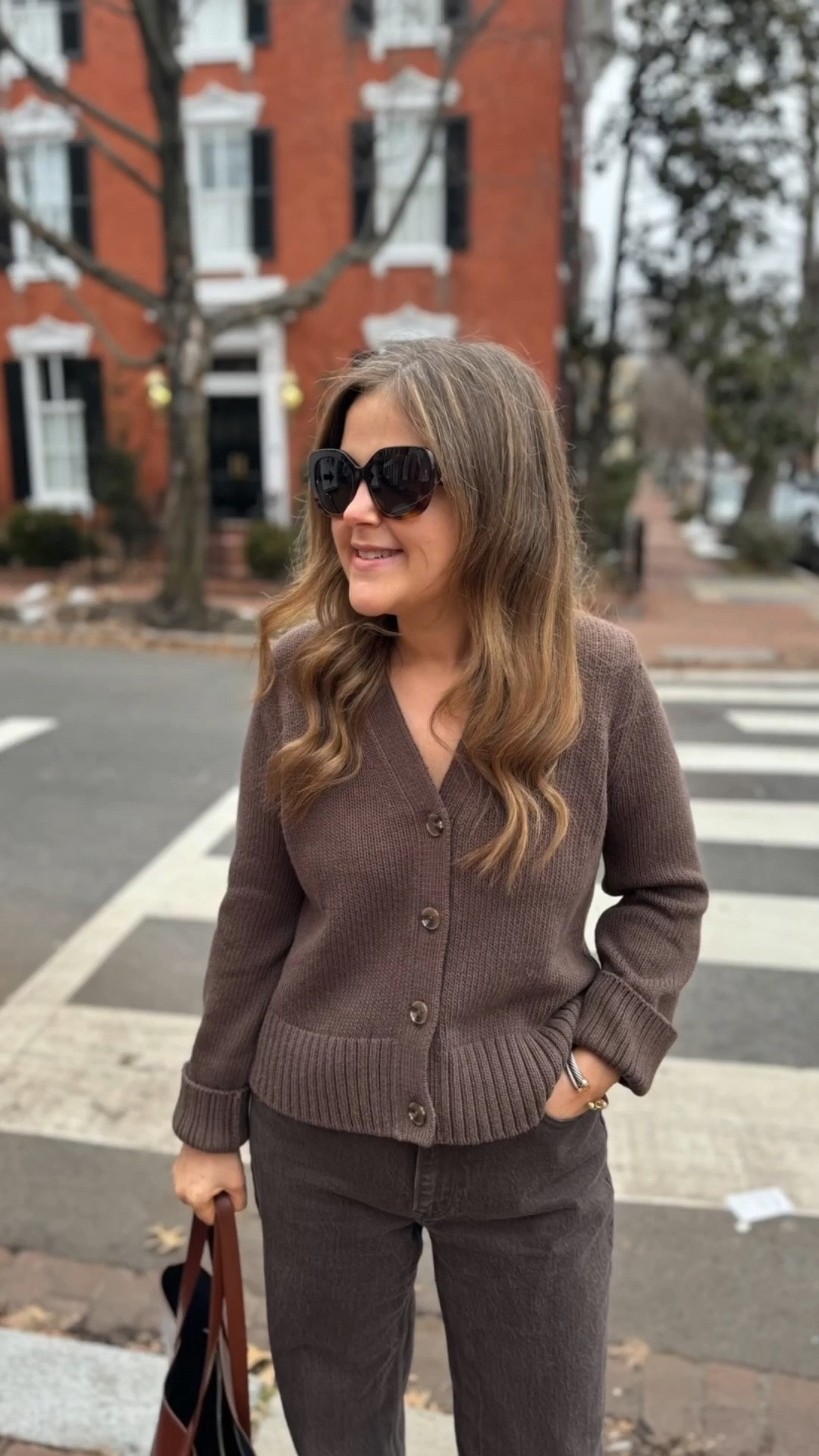 Cotton sweaters I love for fall. It’s the perfect material because you’ll never be too hot or cold! Wearing size small in both. These were gifted to me - I love them so much and highly recommend them! 

#LTKStyleTip #LTKSeasonal #LTKPetite