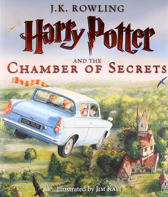 Toy Store - PRE-ORDER Harry Potter and the Chamber of Secrets: Illustrated Edition Hardcover - Ne... | Amazon (US)