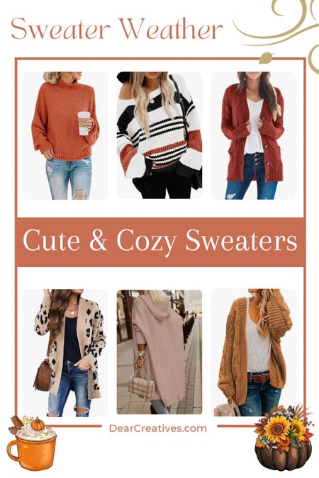 Sweater Weather Favorites Stylish, Cute & Cozy Sweaters select styles have a coupon & are on sale! Perfect for fall & winter!  Looking for a cozy sweater #6 is one I love! #sweatersforwomen #sweaters 

#LTKxPrime #LTKsalealert