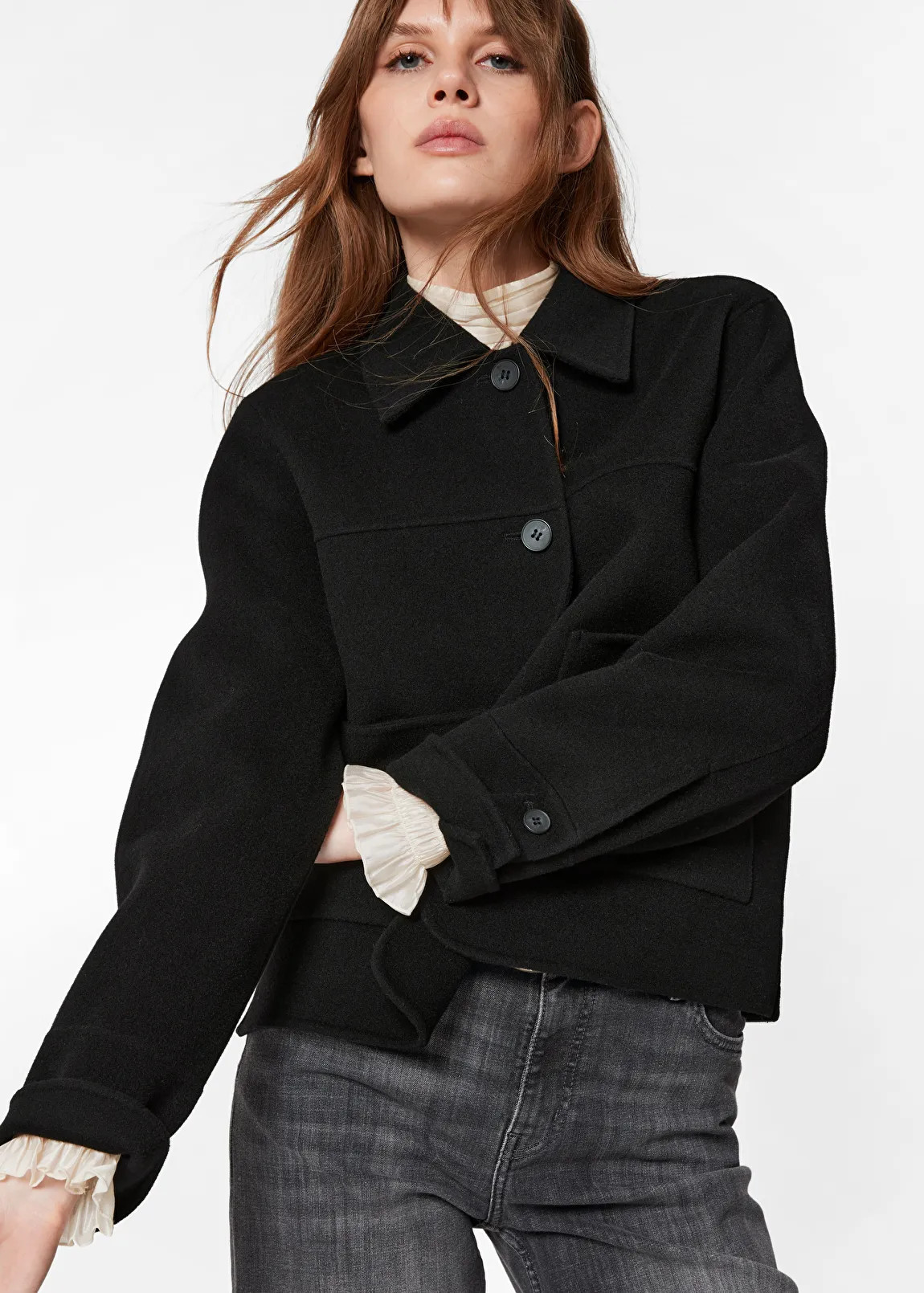 Collared Wool Jacket | & Other Stories UK