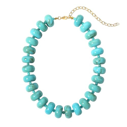 Amazon.com: zocare Chunky Bead Necklace for Women,Stone & Oversized Beaded Necklaces,Bold Stateme... | Amazon (US)