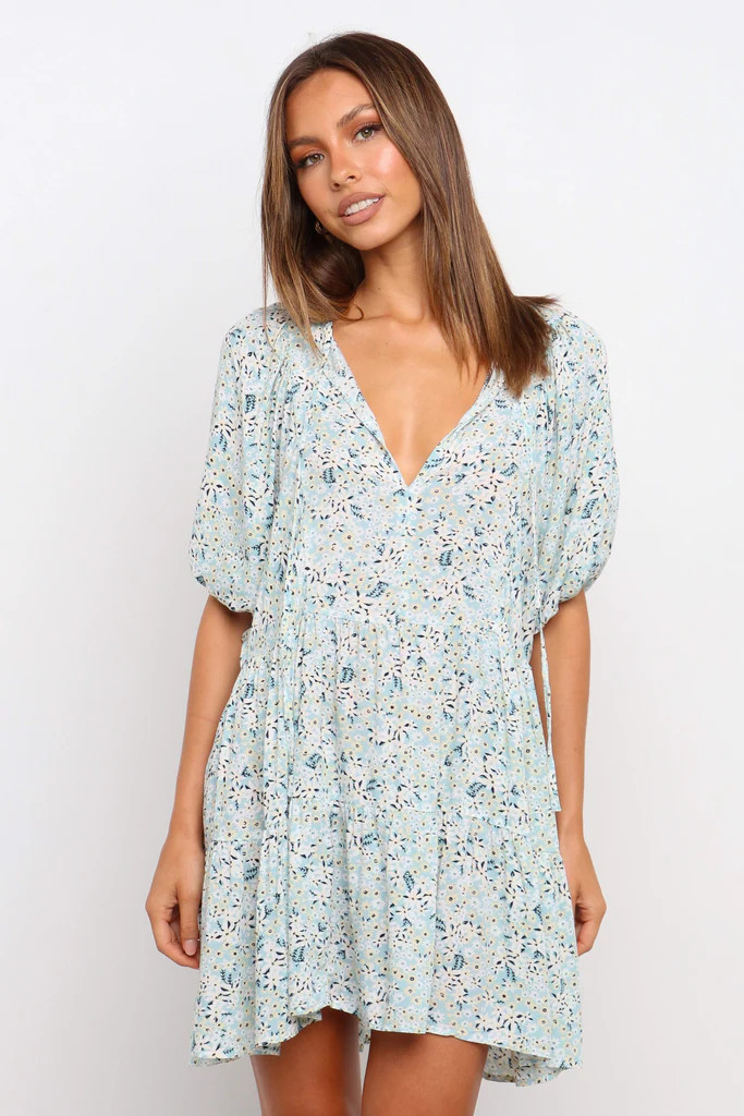 Jessamelle Dress - Blue | Petal & Pup (US)