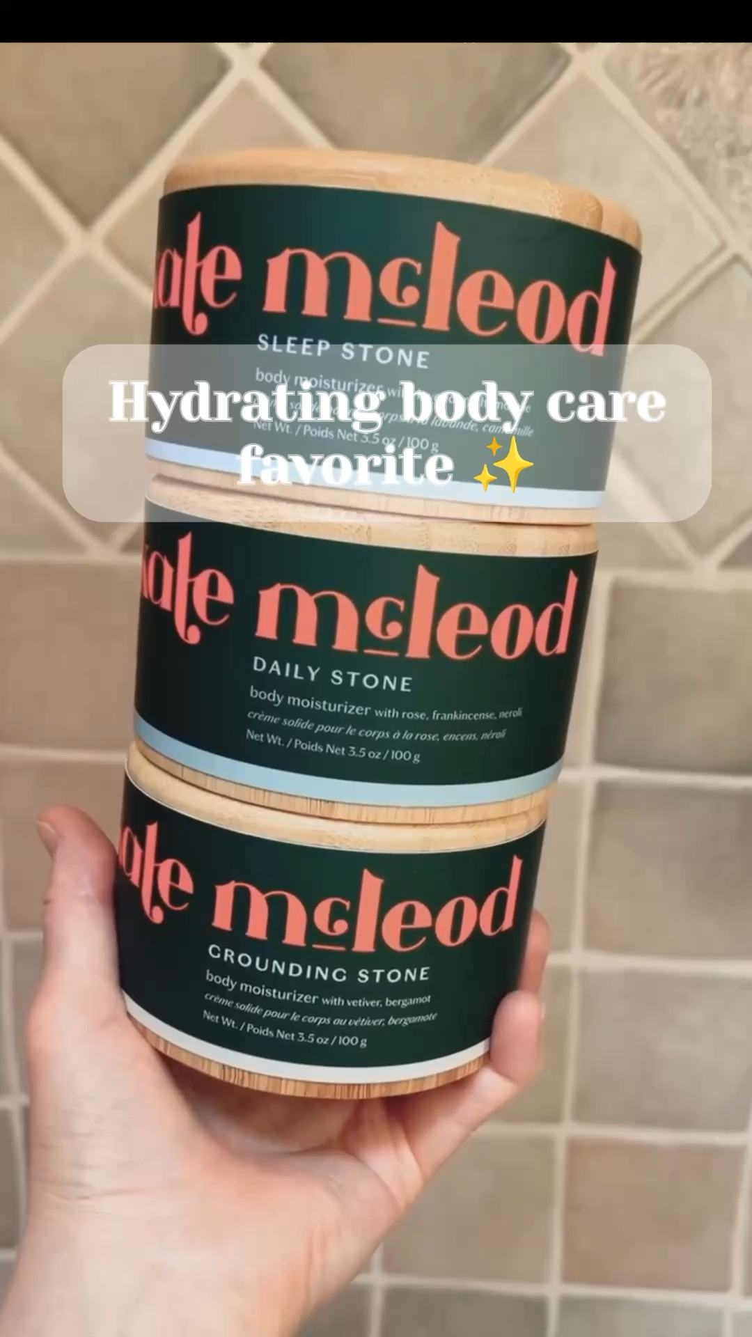 Current body care obsession ✨
The Kate McLeod moisturizing stone leaves my skin ridiculously soft and glowy without feeling greasy. Such a luxe little upgrade to my post-shower routine 🤍 Linked in my LTK!

#gifted 




#LTKFinds #BodyCare #LuxuryBeauty #SoftSkin #GlowySkin #HydratedSkin #BeautyFavorites #SelfCareRoutine #CleanBeauty #BeautyFinds #Moisturizer #BodyCareRoutine
#KateMcLeod #BodyStone @katemcleod #BodyCareRoutine #LuxuryBeauty #HydratedSkin #SelfCareRoutine #glowingskin #dermalogica #exfoliation #antiagingskincare #LTKfinds #LTKunder100 #skincareessentials #simpleroutine #everydayskincare #glowingskinroutine #skincarebasics #healthyskinroutine
#busymomskincare #goodskincareroutine
#sprinskincare #summerskincare #makeuproutine #simplemskeup #fastskincare #exfoliation #gentleskincare #smoothskinroutine #springoutfit  #familyphotos #springlooks e #ltkfindsunder50  
#ltkfindsunder100  #giftsforher #photsessionlooks 
#springoutfits2026  
#beautyfinds #shopmylook #skincarefavorites

#LTKBeauty #LTKgrwm #LTKmorningroutine #LTKselfcare