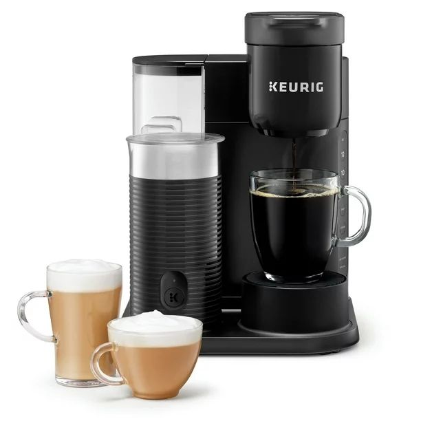 Keurig K-Cafe Essentials Single Serve K-Cup Pod Coffee, Latte and Cappuccino Maker, Black - Walma... | Walmart (US)