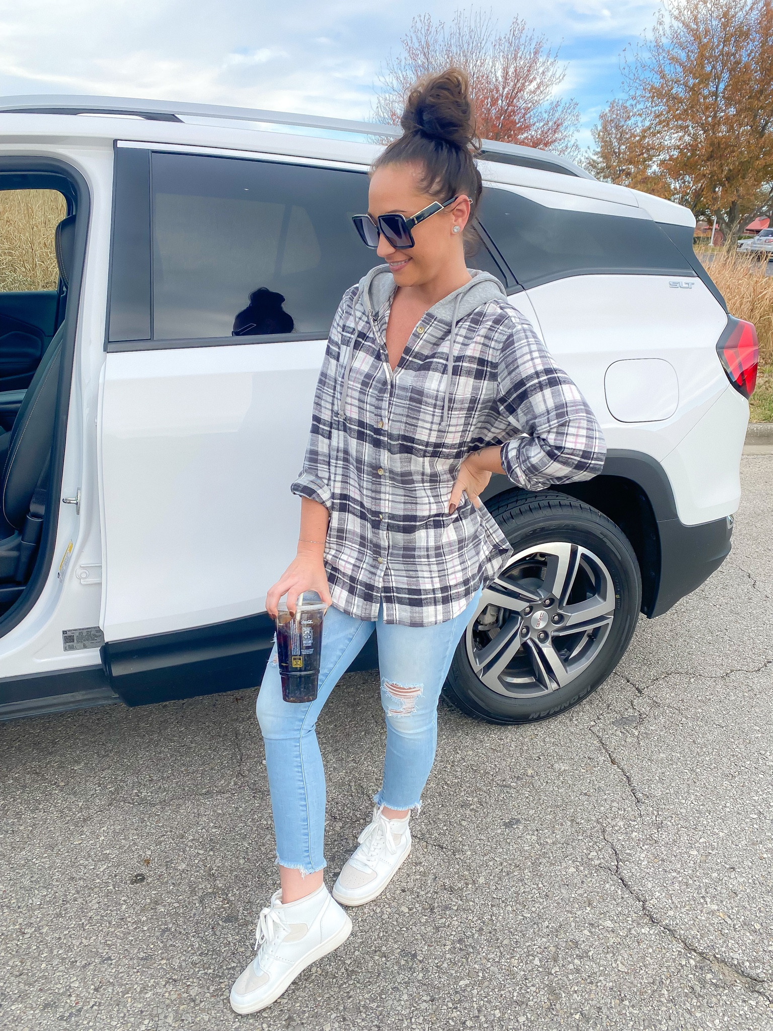 Walmart hooded flannel
Target high tops

#LTKunder50 #LTKsalealert #LTKshoecrush