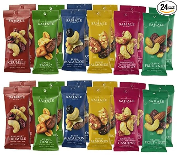Sahale Snacks All Natural Nut Blends Grab And Go Variety Pack (24 Pack) | Amazon (US)