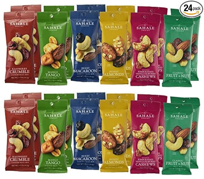 Sahale Snacks All Natural Nut Blends Grab And Go Variety Pack (24 Pack) | Amazon (US)