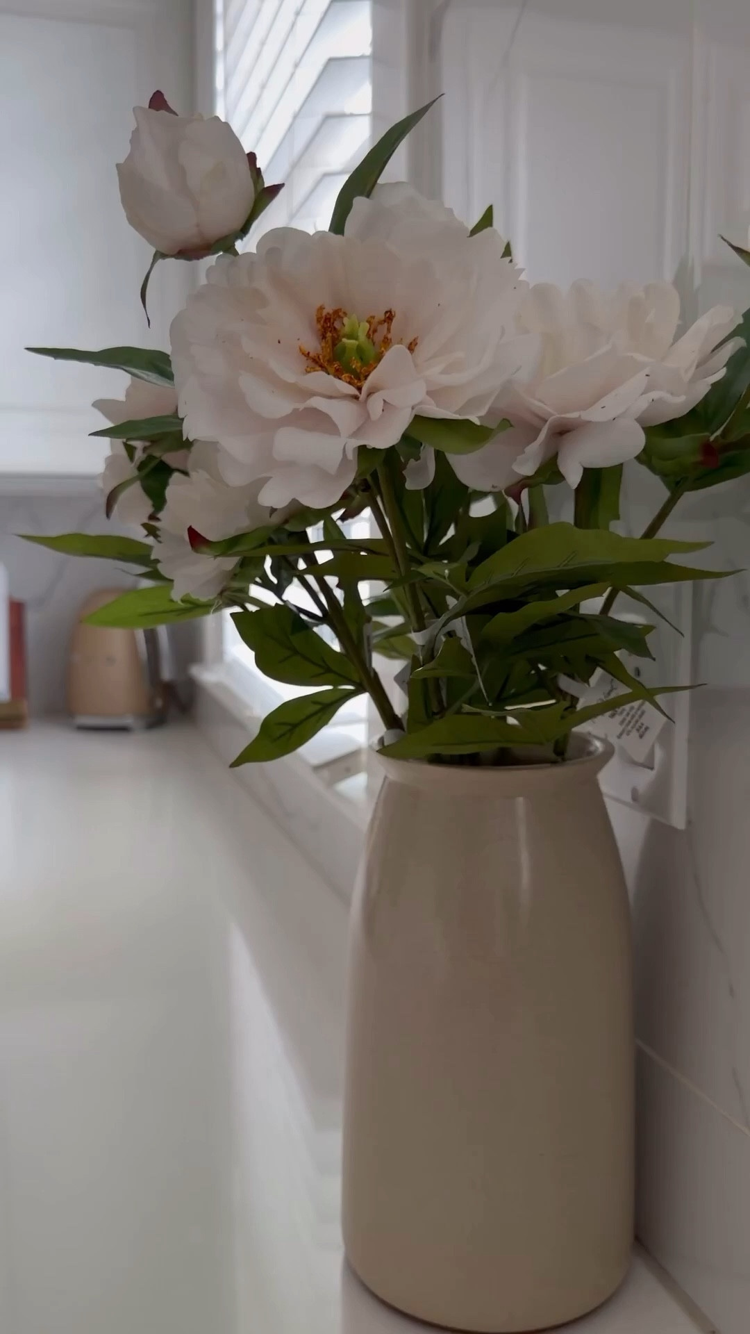 Peonies that never fade !
I’m obsessed with these stems — full of texture, soft color, and perfect for refreshing any room.
And for anyone decorating on a budget!