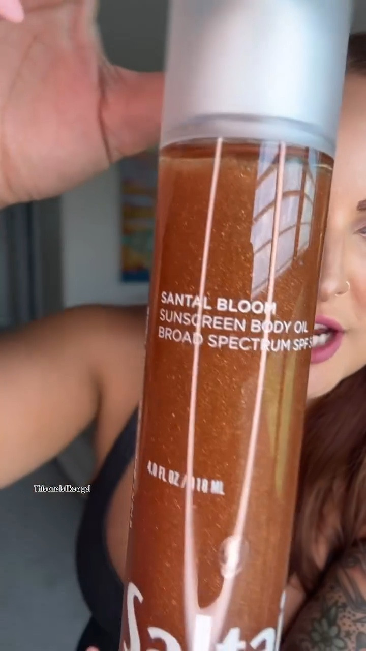 This is the perfect addition to my summer routine 💚

#santalbloom #saltair #spf #spf50
#sunscreen #santalbloom #pinkbeachamsterdam
#bodyoil #perfume #perfumetok #poolside #beach #beachvibes #momlife

#LTKBeauty #LTKVideo #LTKFindsUnder50