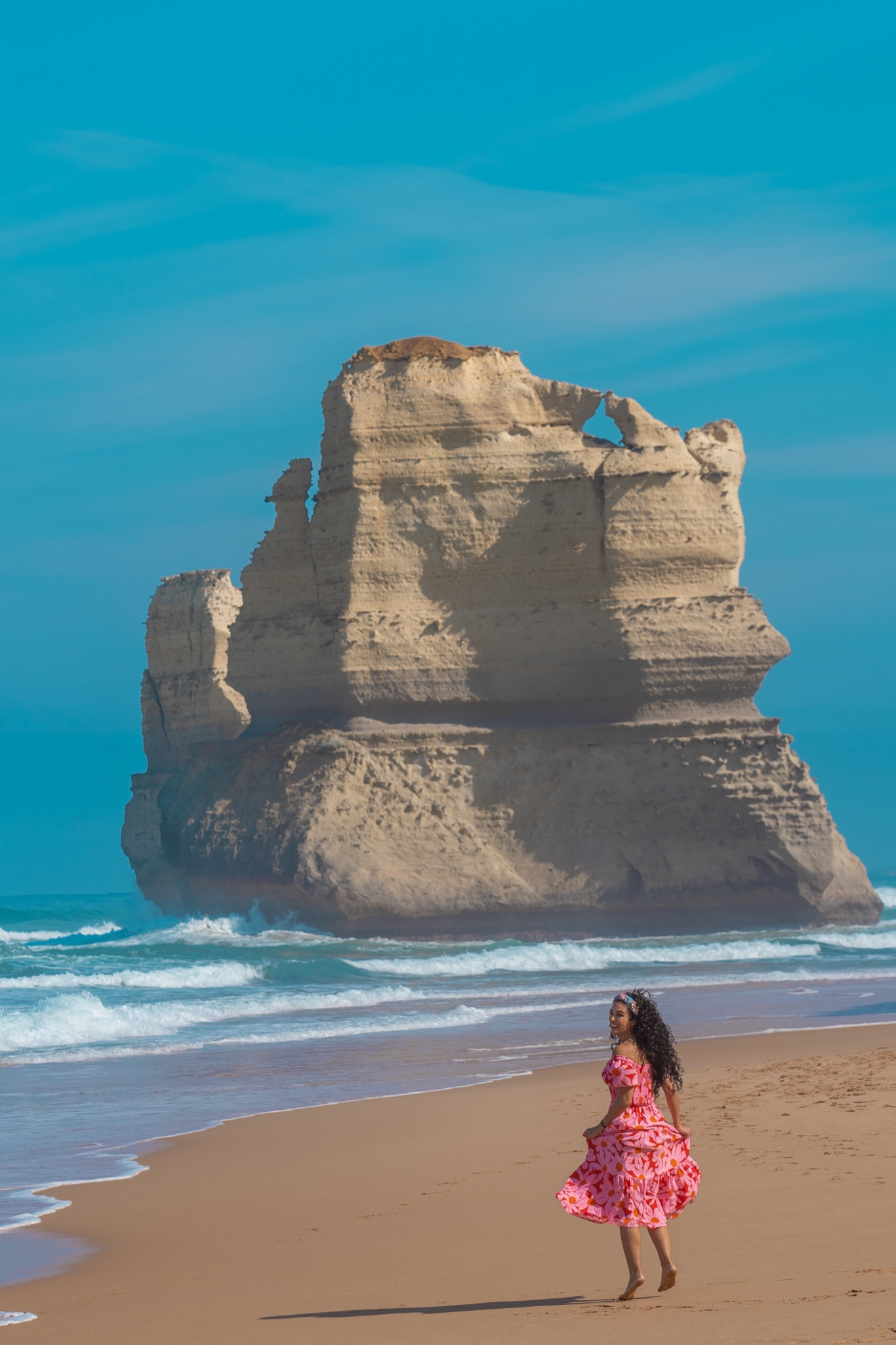 Summer dresses pink floral dress with red flowers great for the beach

#LTKstyletip #LTKunder100 #LTKunder50