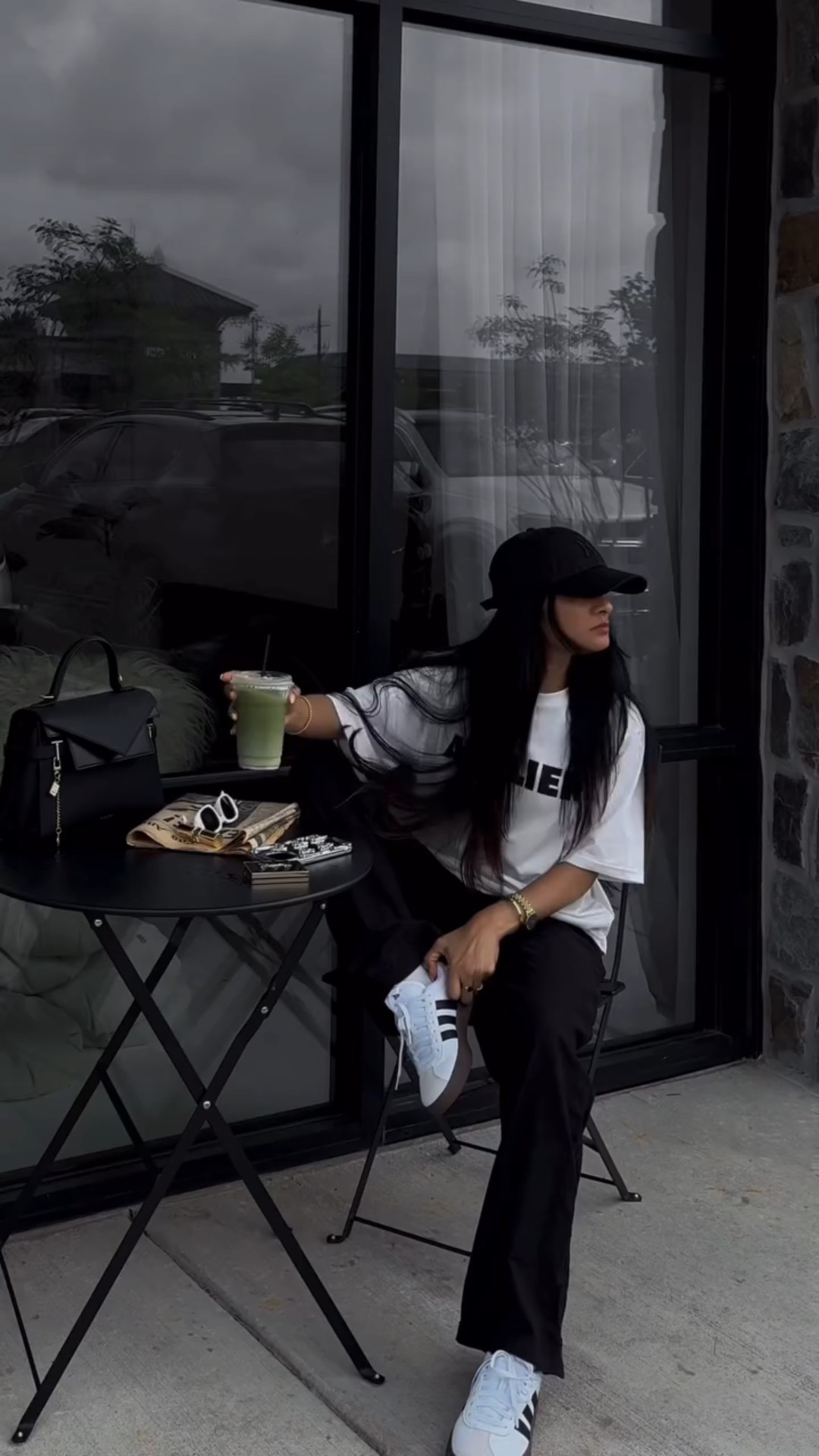 Matcha-licious 🍵

-
NYC street style | Pinterest aesthetic | Pinterest inspired outfit | minimal chic, effortless outfits | Chic street style | dark aesthetic | neutral tones | city girl style | trendy layers | all-black outfits | cool girl aesthetic | model-off-duty | elevated basics | Scandinavian style | moody aesthetic | minimal style | pinteresty |spring summer |