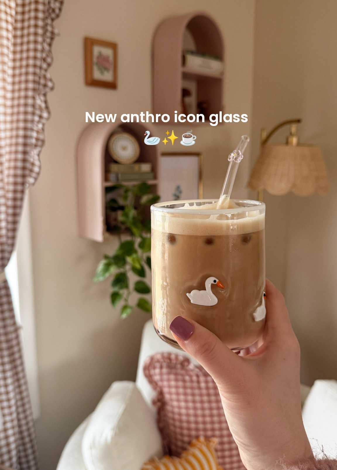 Found the cutest little icon glass from anthro with little swans! Perfect for spring 🦢✨☕️

#LTKHome #LTKSeasonal #LTKmorningroutine