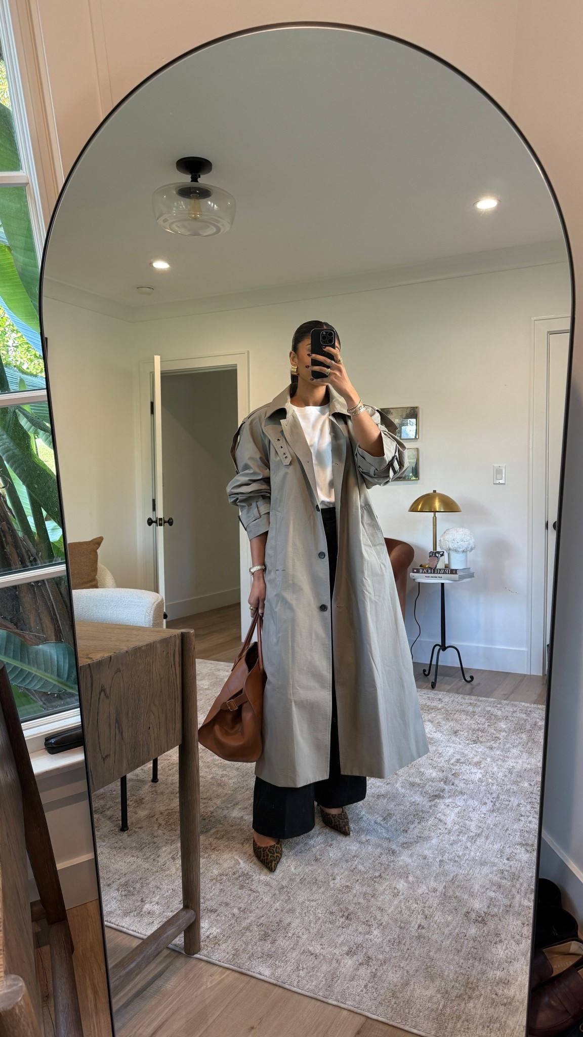 Trench coat outfit, fall fashion  

 #LTKHoliday #LTKgrwm #LTKootd