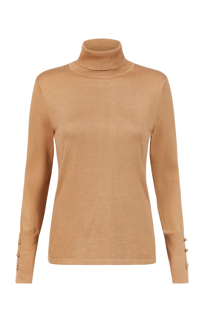 Ultrasoft Cotton & Modal Turtleneck | Etcetera